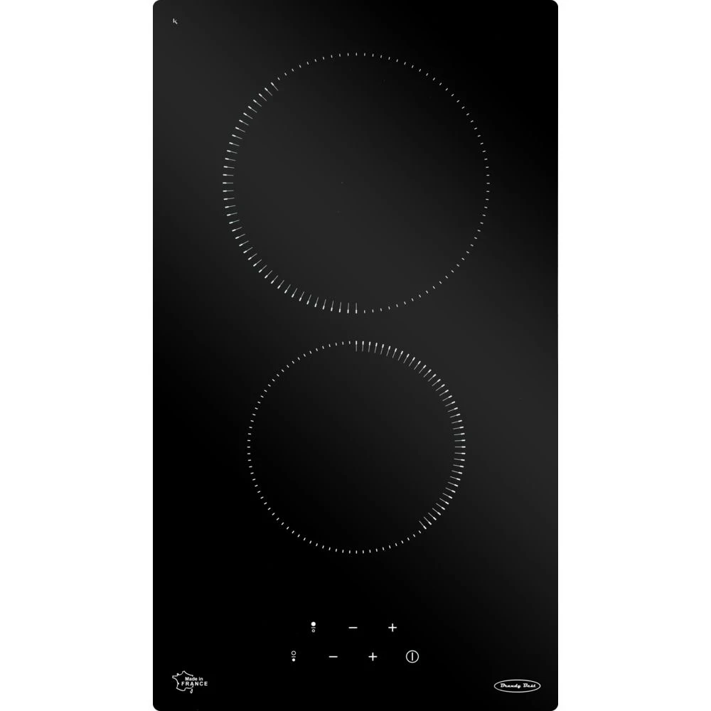 Brandybest Brandy Best DOMINO-SV Table De Cuisson Encastrable Vitrocéramique 2 F...