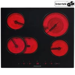 AREBOS Table De Cuisson Plaque Vitrocéramique Verre Contrôle Cuisini...