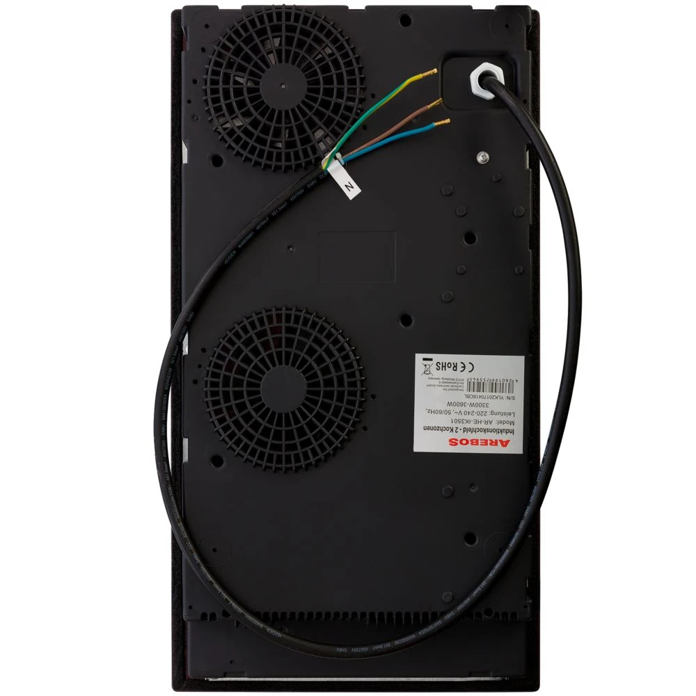 AREBOS Double Plaque De Cuisson à Induction Contrôle Tactile Cuisini... – Image 3