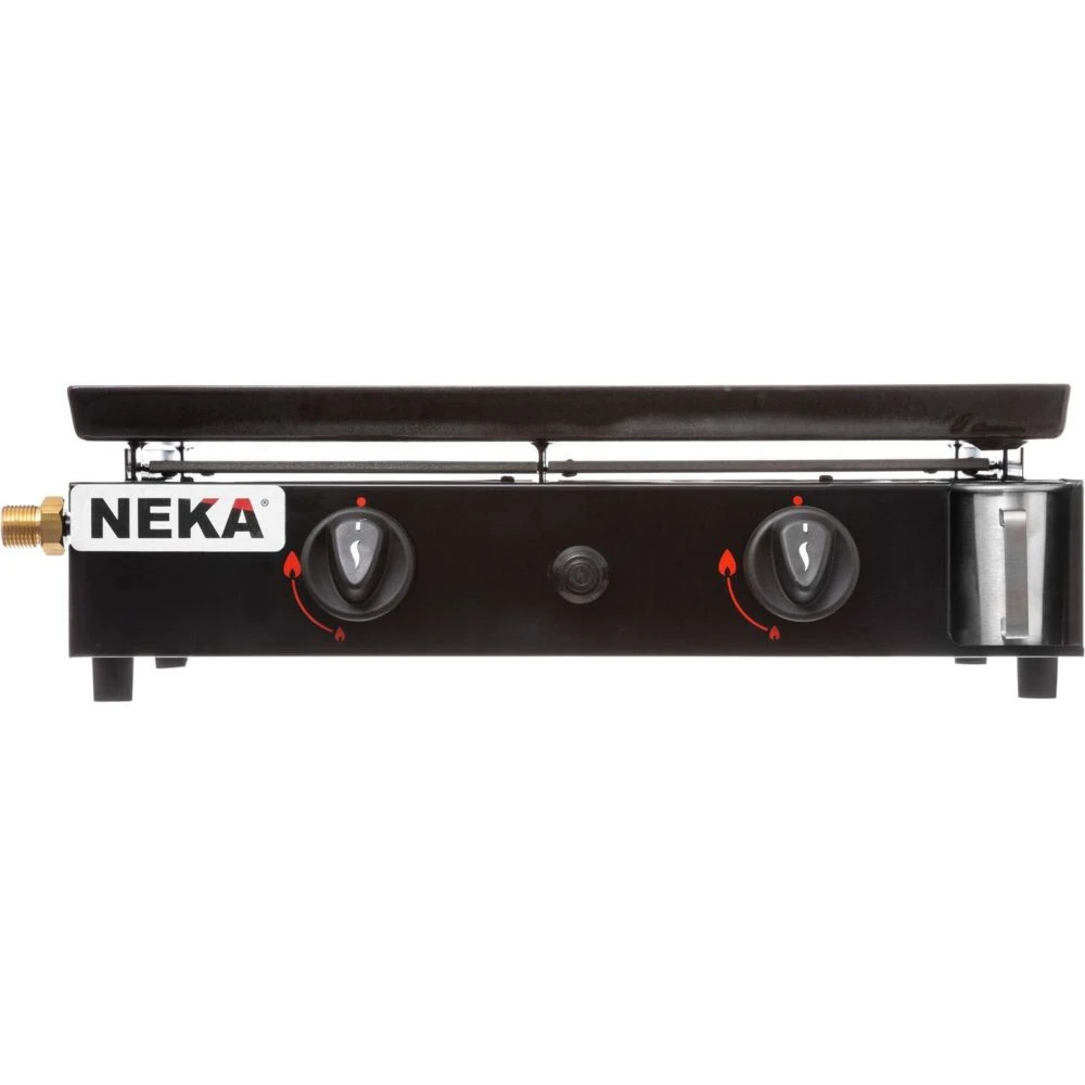 Neka Plancha à Gaz à Poser En Métal Campio - 2 Feux – Image 2