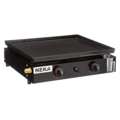 Neka Plancha à Gaz à Poser En Métal Campio - 2 Feux