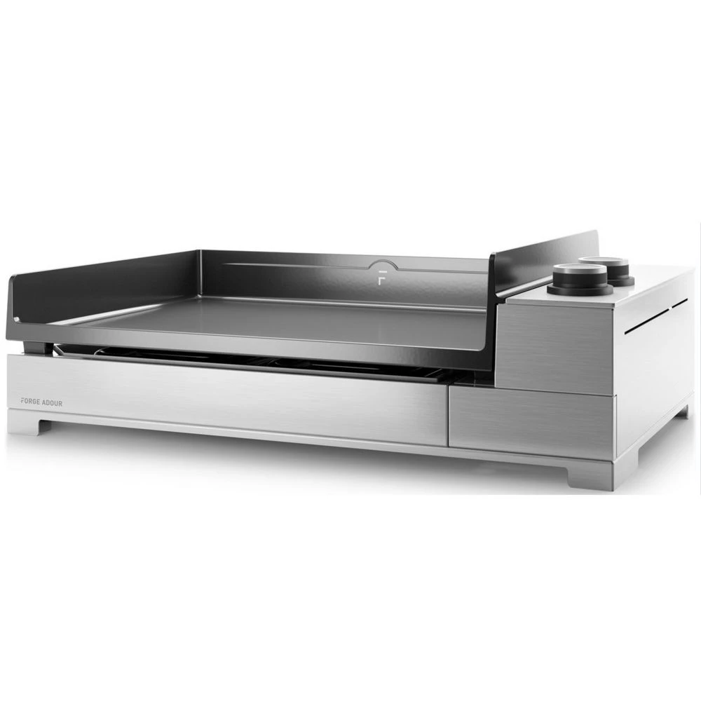Forge Adour Plancha électrique 3200w Plaque Fonte émaillée 60x42cm - Premium E ...