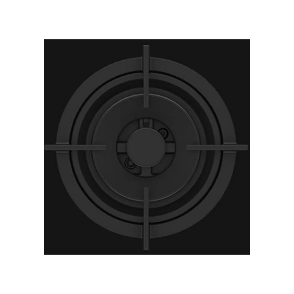 Beko - Table Verre Gaz 60cm 4 Foyers Noir - Hilw64222s – Image 2