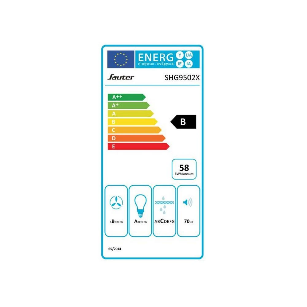 Groupe Filtrant 52cm 70db 571m3/h Inox - Shg9502x - SAUTER – Image 2