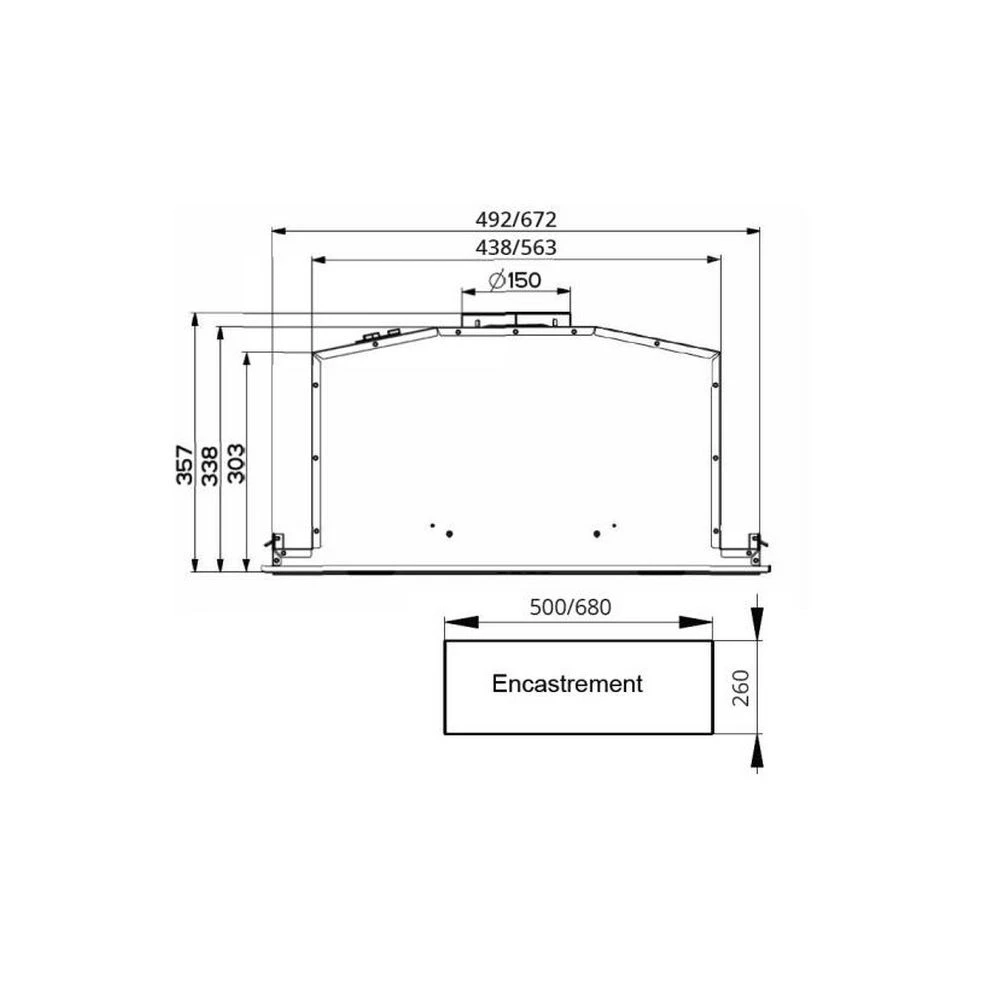 Groupe Filtrant 52cm 680m3/h 71db Inox - 6668828 - ROBLIN – Image 4