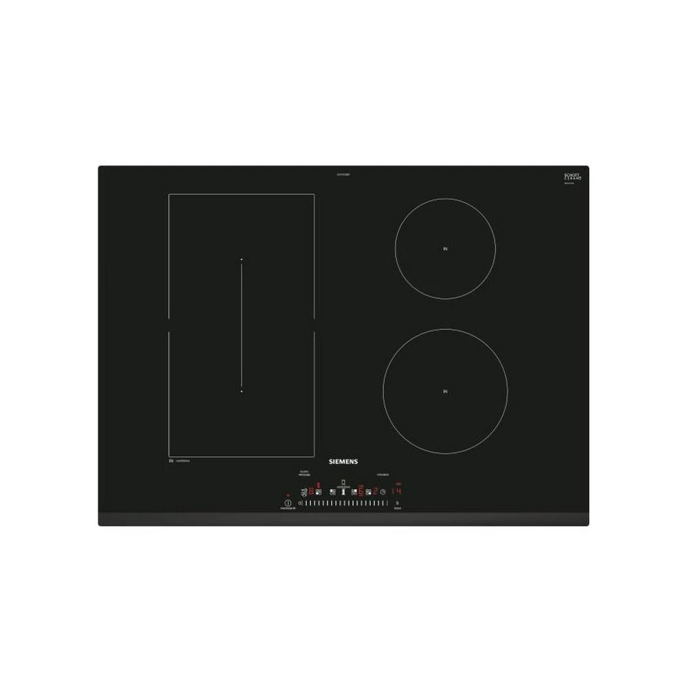 Siemens Table De Cuisson Induction 70cm 4 Feux 6900w Noir - Ed731fsb5f - SIEME...