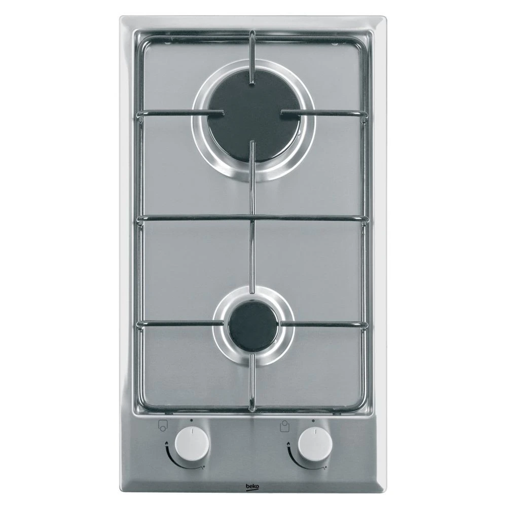 Beko HDCG 32220 SX - Table De Cuisson Encastrable - 2 Foyers à Gaz