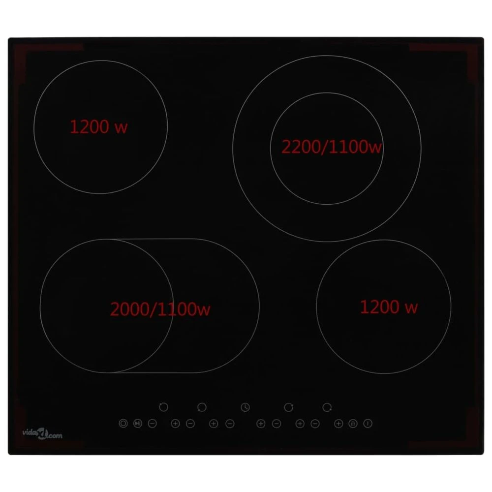 Marque Generique Icaverne - Tables De Cuisson Serie Plaque De Cuisson Céramique 4 Brû...