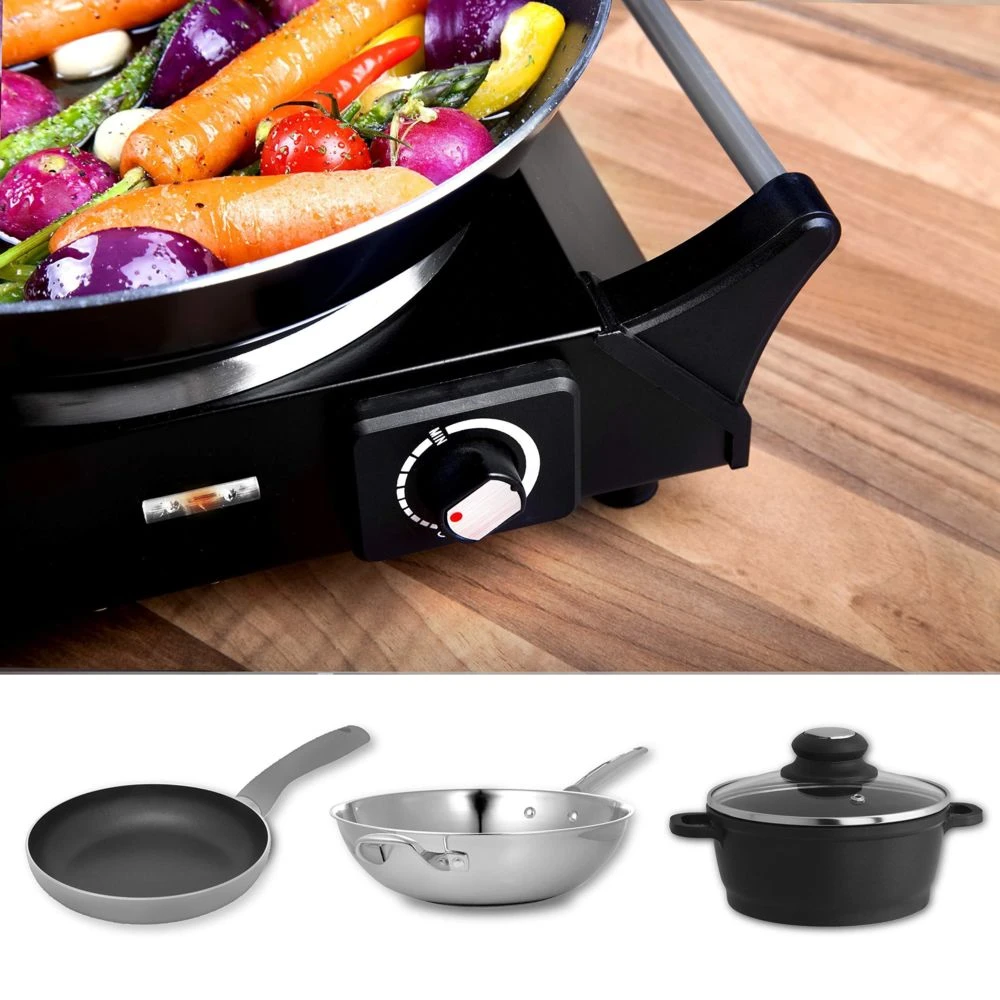 Duronic HP1 BK Plaque De Cuisson Chauffante électrique Avec Foyer En ... – Image 4