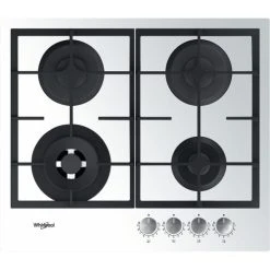 Whirlpool AKTL 629/WH Table De Cuisson 7800W 4 Foyers Encastrable Commandes Fron...