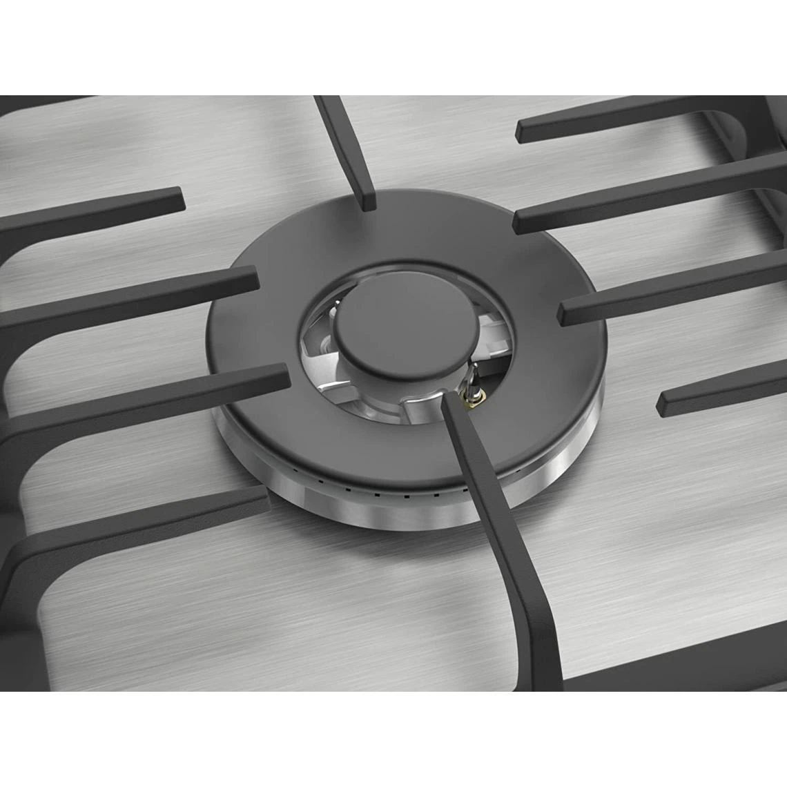 Amsta AMTG4FWX - Table De Cuisson Gaz - 60 Cm - 4 Foyers - 8800 Watts - Inox – Image 4