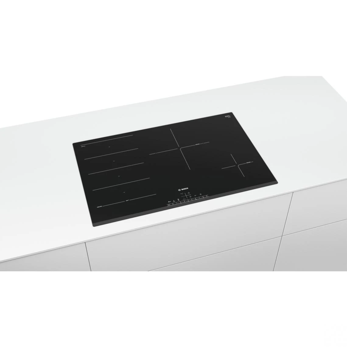 Bosch Table De Cuisson à Induction 80cm 4 Feux 7400w Flexinduction Noir - P... – Image 2