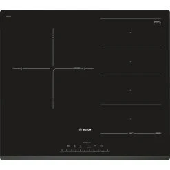 Bosch Table De Cuisson Ă Induction 60cm 3 Feux 7400w Flexinduction Noir - P...