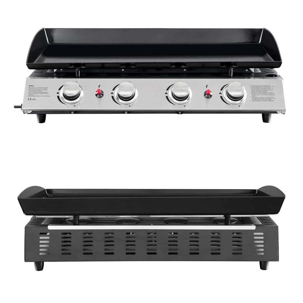 Happy Garden Plancha Au Gaz VALENCIA - 4 Brûleurs 10kW – Image 2