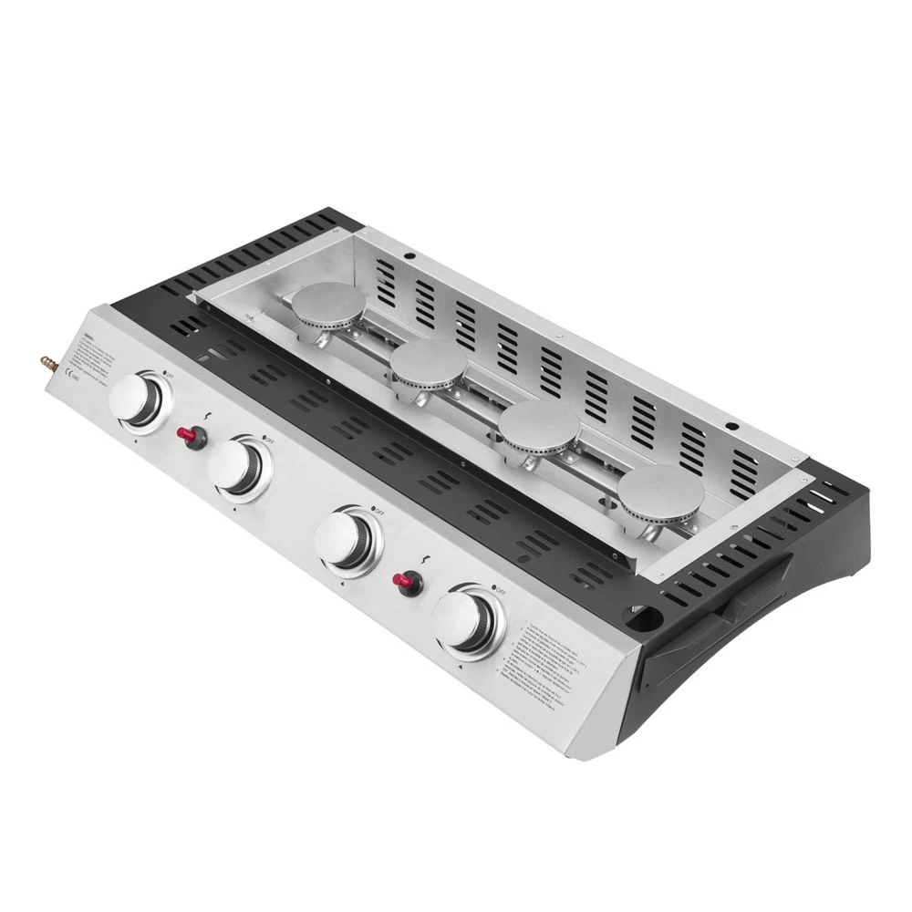 Happy Garden Plancha Au Gaz VALENCIA - 4 Brûleurs 10kW – Image 3