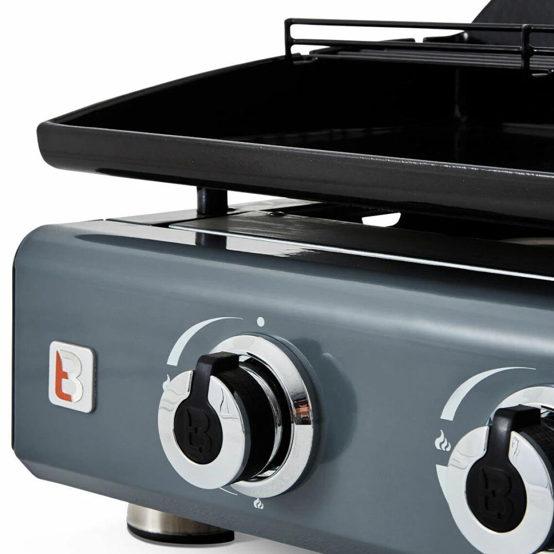 Brasero - Plancha à Gaz Silvia II G 3 Feux Gris Métallisé - Plaque ... – Image 4