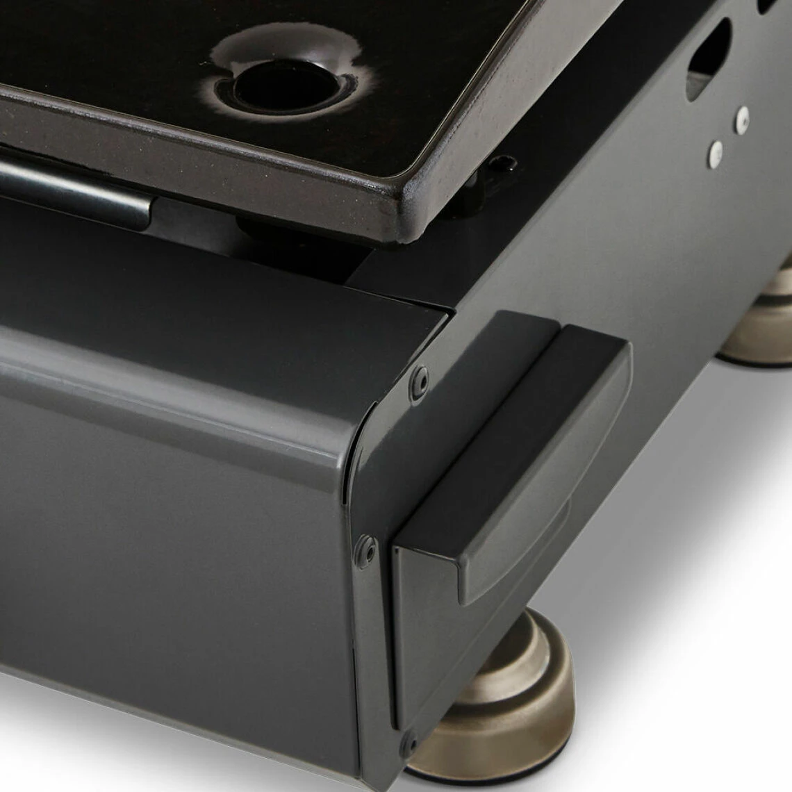 Brasero - Plancha à Gaz Silvia II G 4 Feux Gun Metal Brasero - 84 X 3... – Image 4