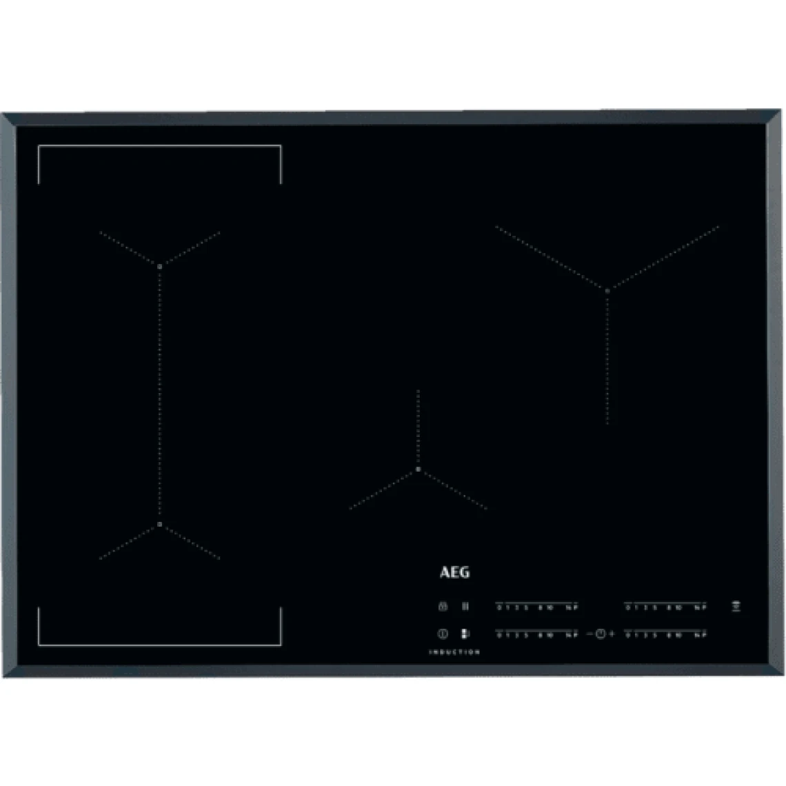 AEG Bridge SLIM-FIT Table De Cuisson 3200W Câble Électrique Intégré C?...