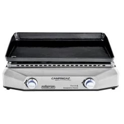 CAMPINGAZ Plancha A Gaz Master L Inox - Plaque Fonte - 60 X 40 Cm