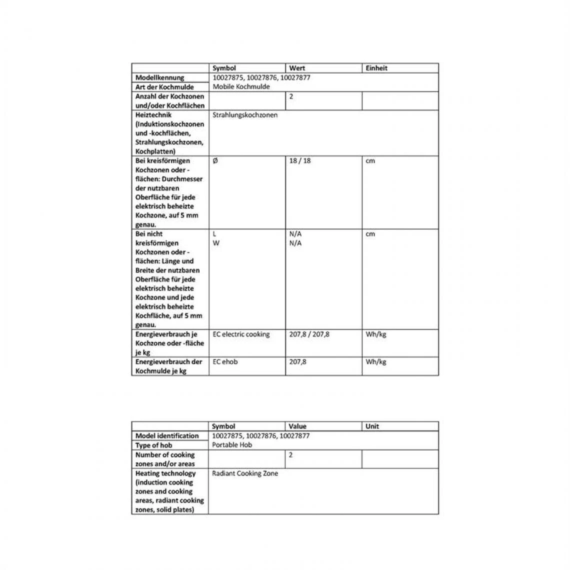 Klarstein Captain Cook² Double Plaque électrique Infrarouge 2400W Acier Noir – Image 2