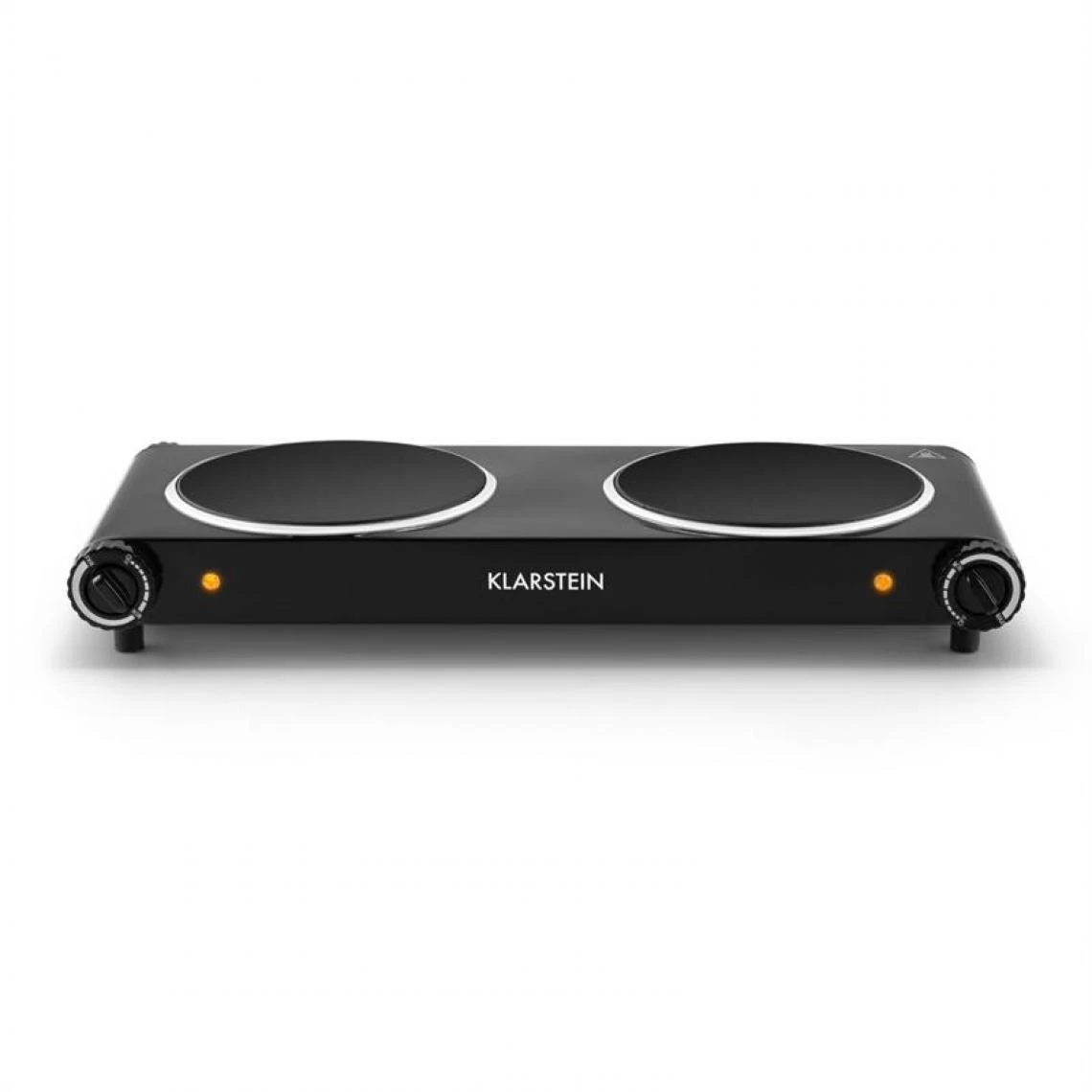 Klarstein Captain Cook² Double Plaque électrique Infrarouge 2400W Acier Noir – Image 4
