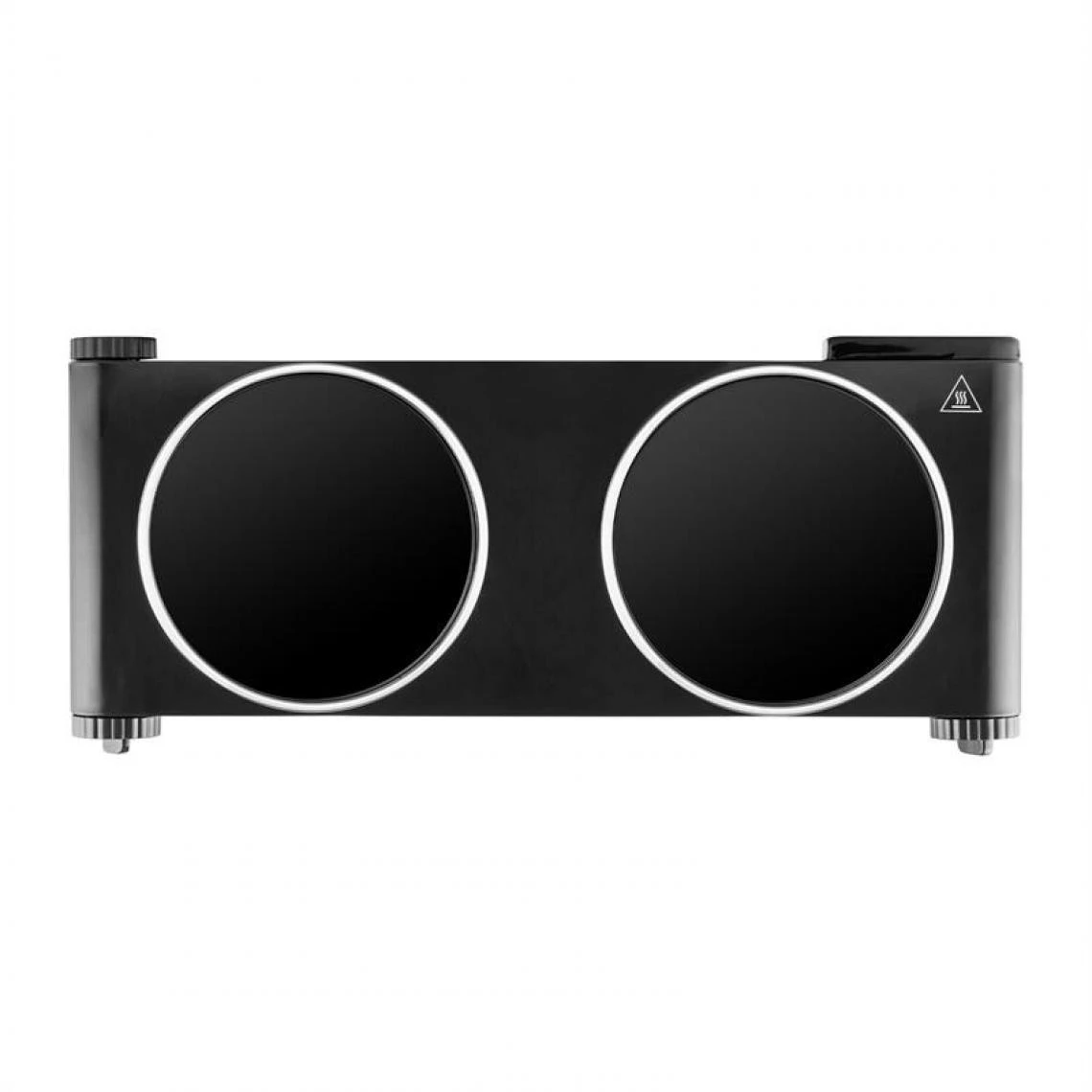 Klarstein Captain Cook² Double Plaque électrique Infrarouge 2400W Acier Noir – Image 5