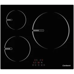 Autrement CCIBR7203 Table De Cuisson Câble Électrique 6200W 3 Foyers Contrôle...