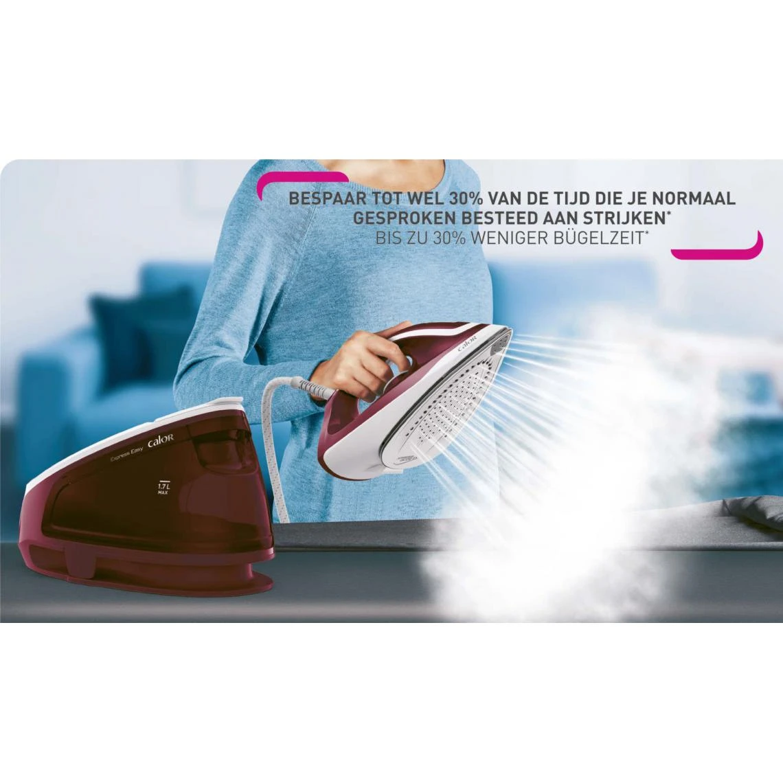 Calor Centrale Vapeur 5.7bars 120gr/min Autonomie Illimitée - Sv6130c0 - CA... – Image 2