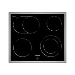Autrement CM323052 Table De Cuisson 2200W Commande Tactile 4 Foyers Verre Céram...