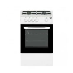 Cuisinière à Gaz BEKO CSG42010DWN 60 Cm Blanc (4 Feux à Gaz)