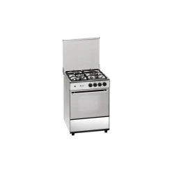 Totalcadeau Cuisinière à Gaz Butane Avec Four 60 Cm 49 L Acier - 3 Cuisinières ...