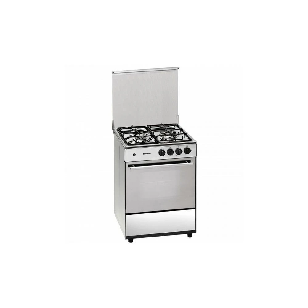 Totalcadeau Cuisinière à Gaz Butane Avec Four 60 Cm 49 L Acier - 3 Cuisinières ...
