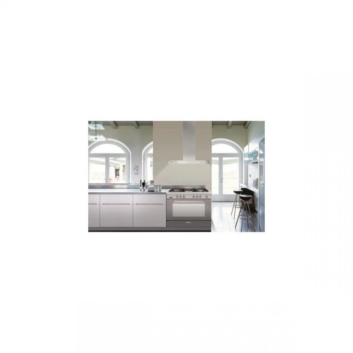 Piano De Cuisson Gaz 109l 5 Feux Inox - Ge960cmix2 - GLEM – Image 3