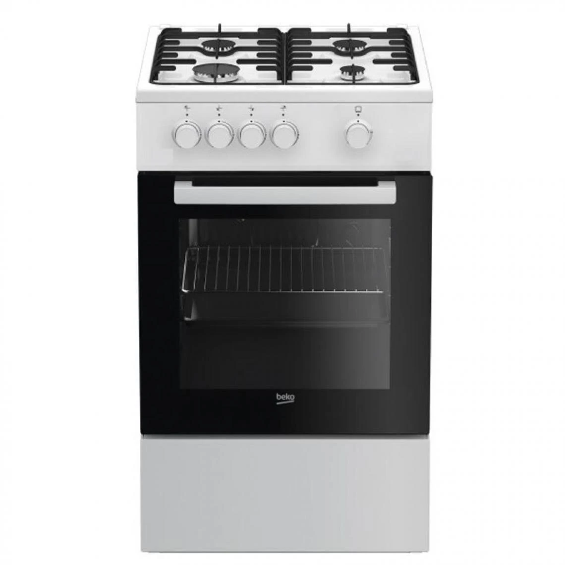 Cuisinière Gaz BEKO FSG522DWC 68L 4 Foyers