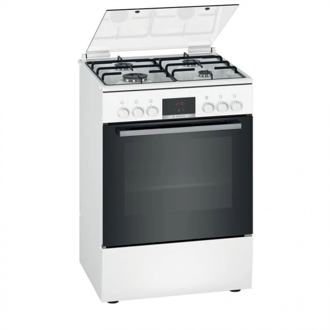 Cuisiniere Mixte BOSCH HXN39AD21 4 Foyers Blanc