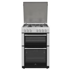 Cuisiniere Gaz CONTINENTAL EDISON CEDF6060IX1 - 4 Feux - Inox - L60 X...