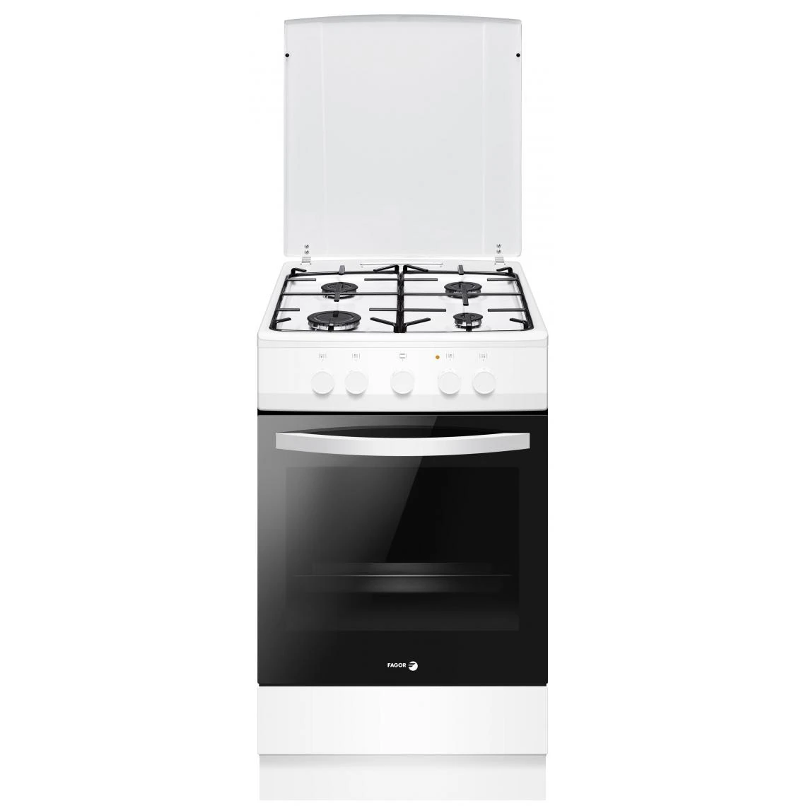 Cuisinière Gaz 58l 4 Feux Blanc - Facg102b - FAGOR