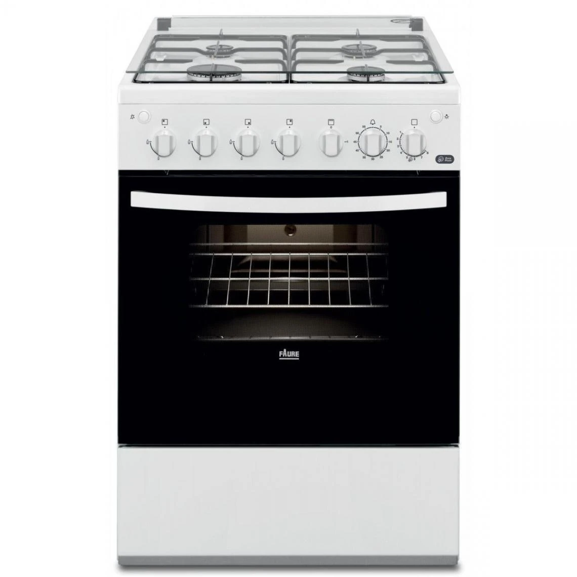 Cuisinière Gaz 55l 4 Feux Blanc - Fcg612h1wa - FAURE