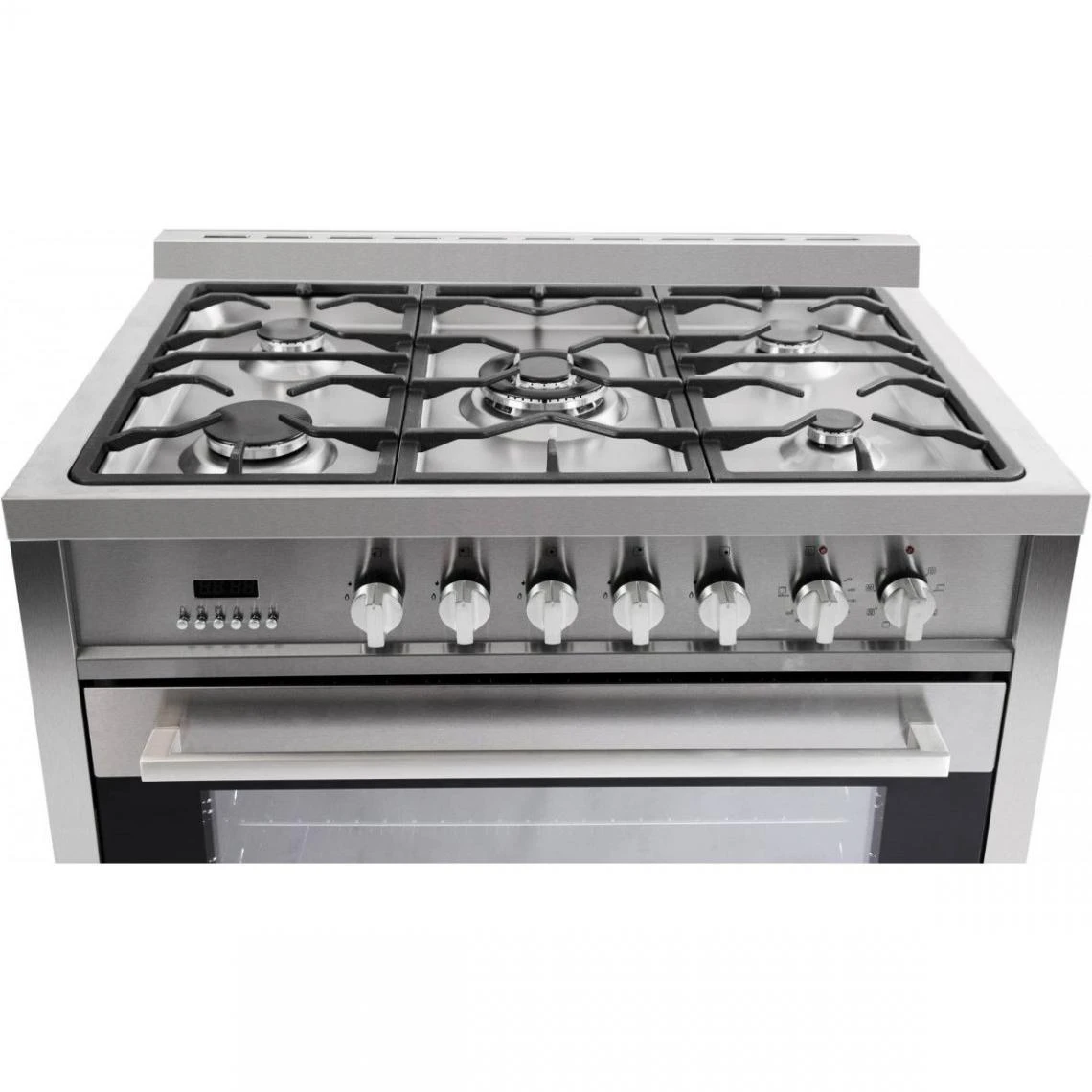 Piano De Cuisson Gaz 103l 5 Feux Inox - Acms2005xs - AMICA – Image 3