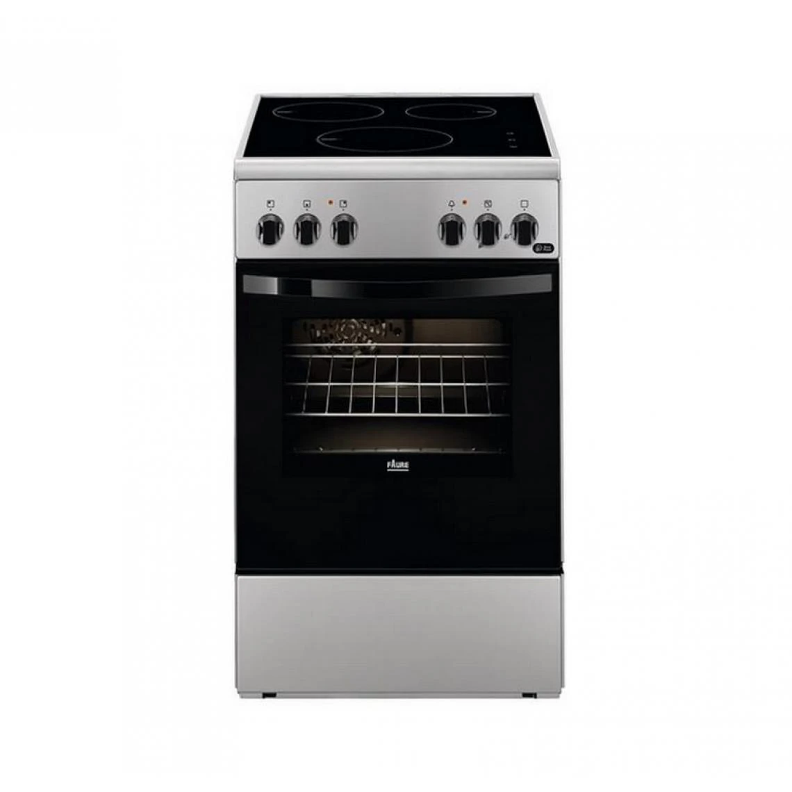Cuisinière Induction 54l 3 Feux Silver - Fci553gcsa - FAURE