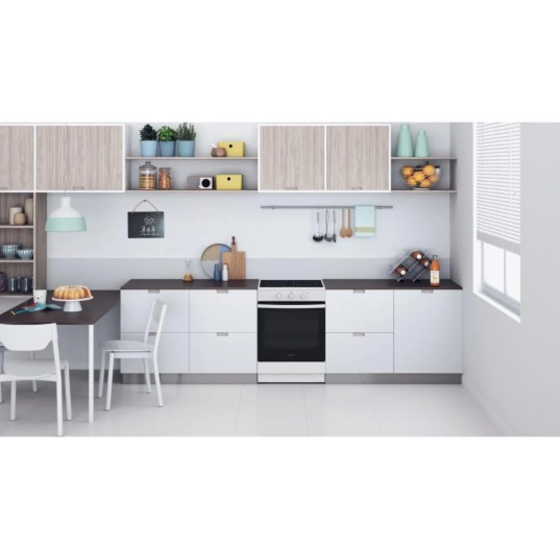 INDESIT Cuisiniere Induction IS67IQ5PCW – Image 5