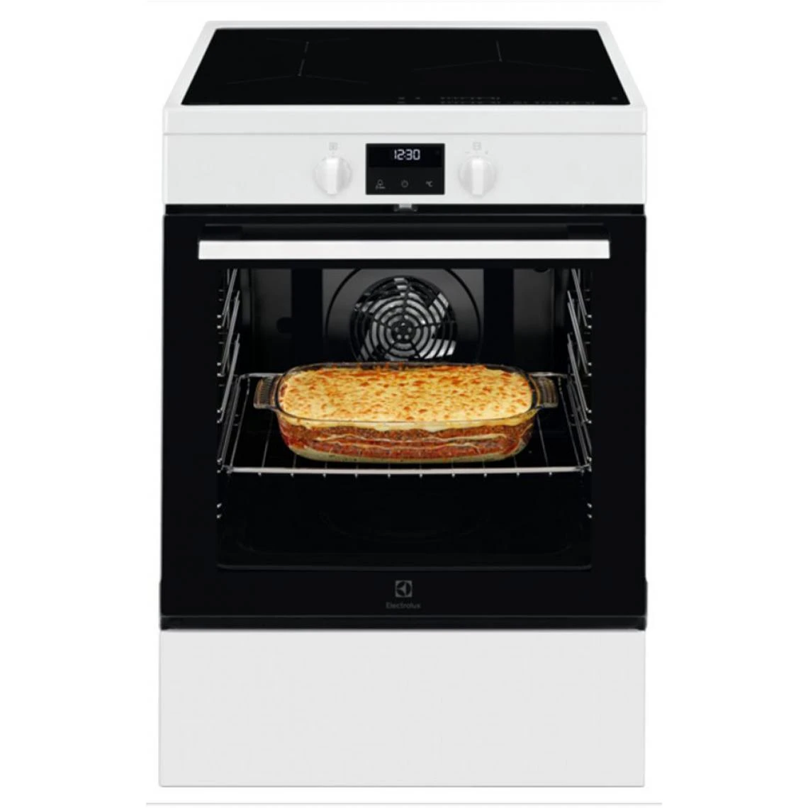 Cuisinière Induction A+ 73l 3 Feux Blanc - Lki64850bw - ELECTROLUX