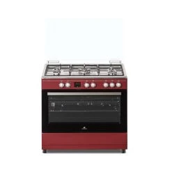 Cuisiniere Piano Gaz CONTINENTAL EDISON CECP9060BODX - 5 Feux - L89,9 ...