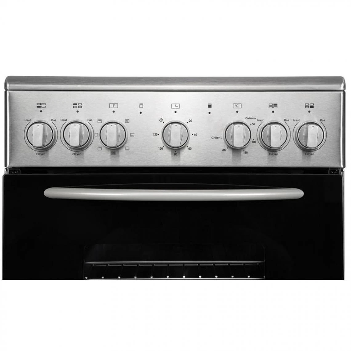 Cuisinière Vitrocéramique AYA ACV5063IX 4 Foyers Inox – Image 3