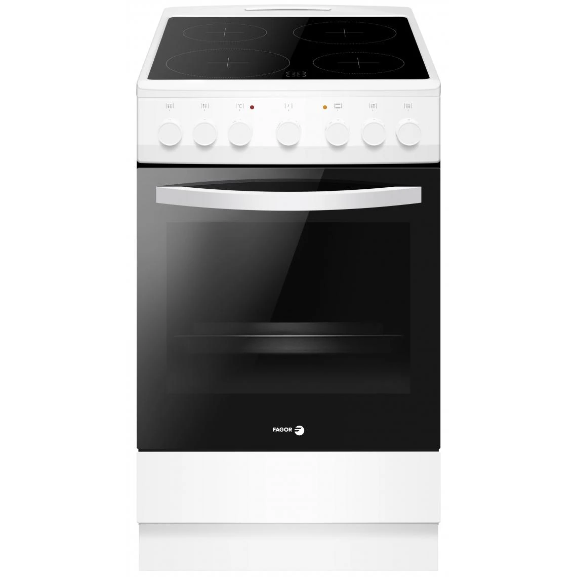 Cuisinière Vitrocéramique 65l 4 Feux Blanc - Facv103b - FAGOR