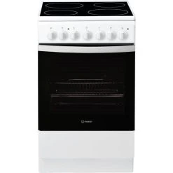 Cuisinière Vitrocéramique Électrique 61L INDESIT 50cm, IS5V4PHW/E
