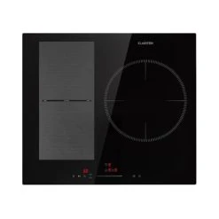 Klarstein Delicatessa 3 Flex Table De Cuisson 5800W Câble Électrique Vitrocér...