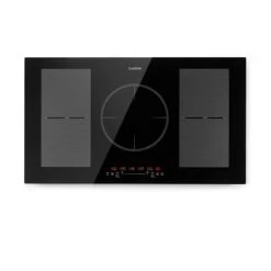 Klarstein Delicatessa 90 Flex Table De Cuisson 220V 9300W 5 Foyers Verre Cérami...