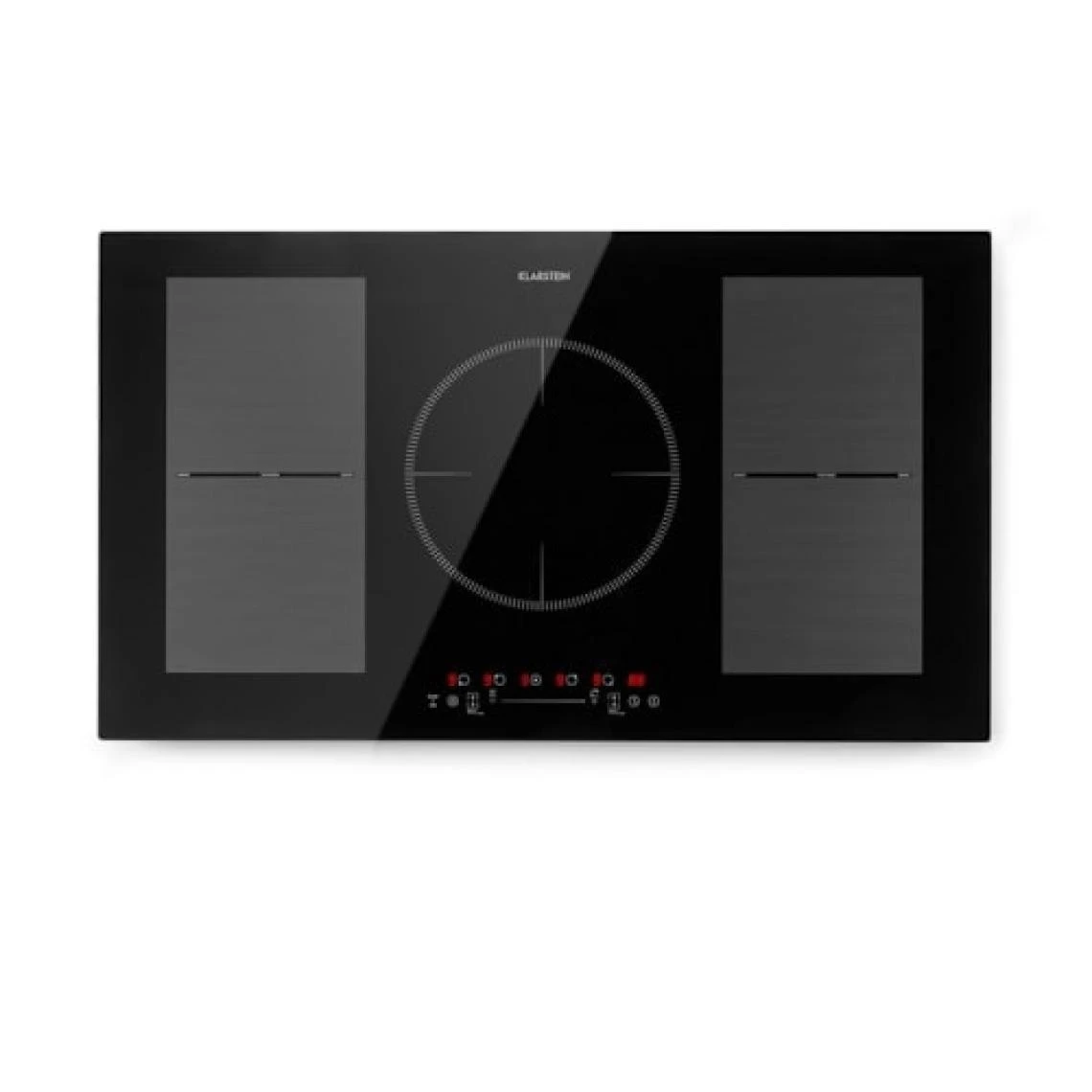 Klarstein Delicatessa 90 Flex Table De Cuisson 220V 9300W 5 Foyers Verre Cérami...