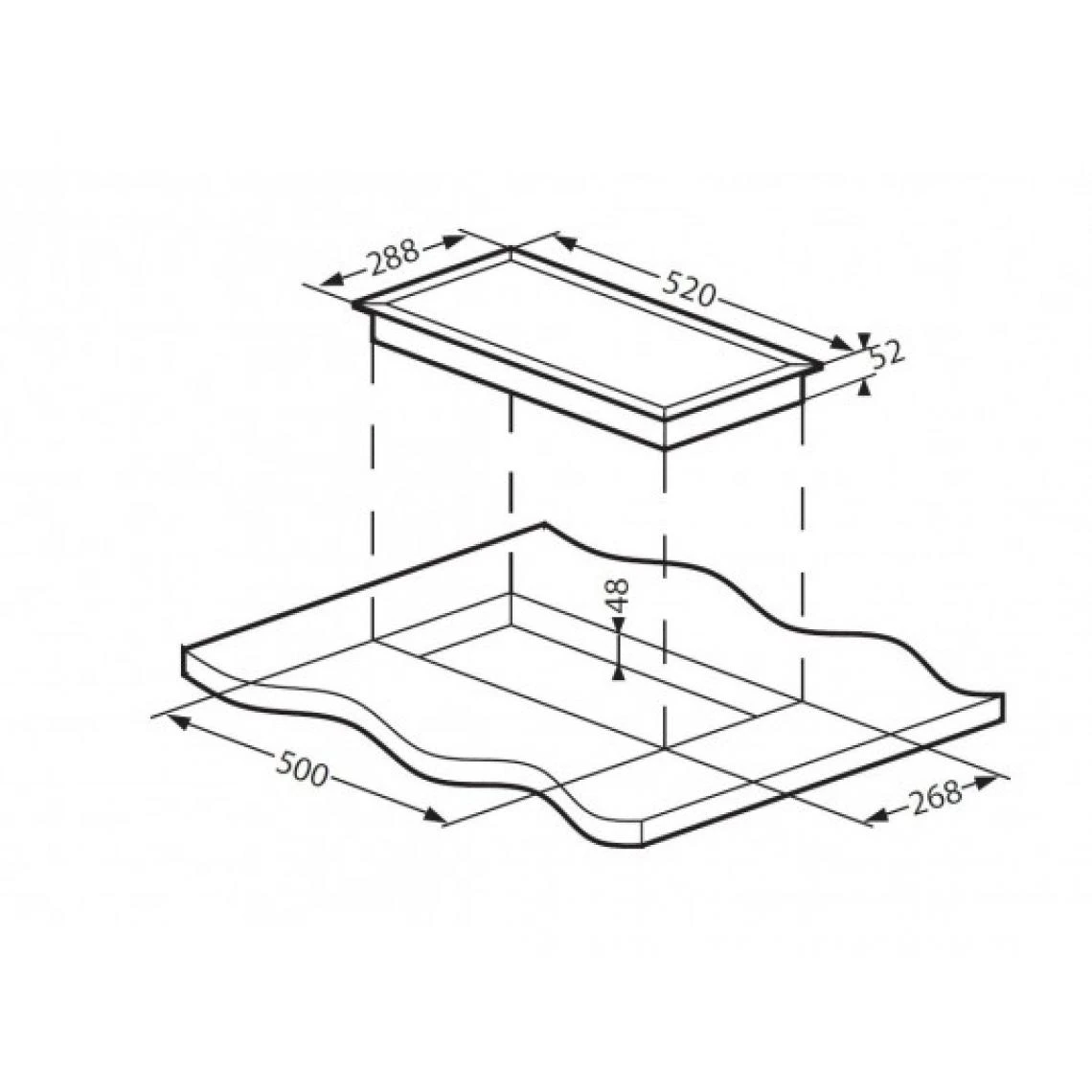 Schneider® Domino Vitroceramique SDV30S – Image 2